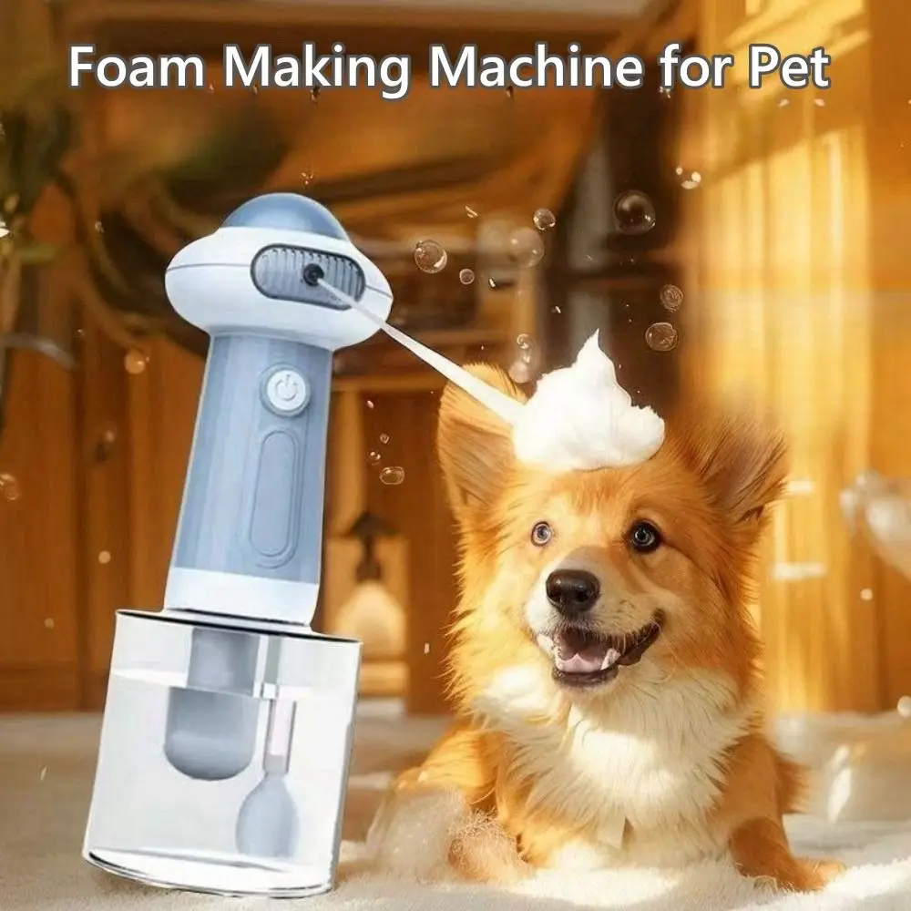Portable Smart Dog Soap Dispenser USB Charging Automatic Foam Making Machine Press Quick Foam Dog Washing Bubbler for Pets
Portable Smart Dog Soap Dispenser USB Charging Automatic Foam Making Machine Press Quick Foam Dog Washing Bubbler for Pets