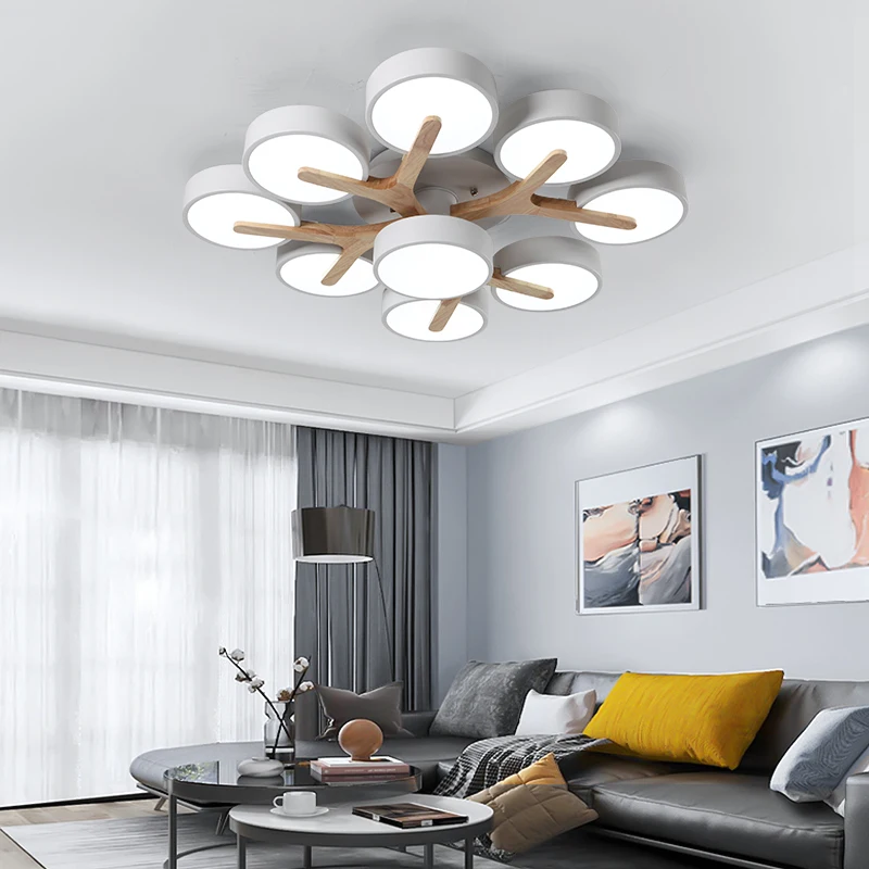 New Modern Nordic Wood LED Chandelier For Living Room Children Bedroom Chalet Dining Room Kitchen Ceiling Lamp Grey Design Light
New Modern Nordic Wood LED Chandelier For Living Room Children Bedroom Chalet Dining Room Kitchen Ceiling Lamp Grey Design Light