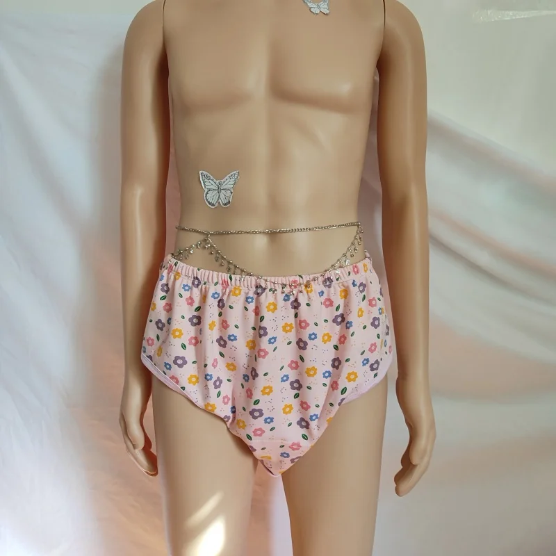 Сексуальное мужское нижнее белье DDLG для взрослых и детей с розовым принтом на кнопках, моющиеся подгузники ABDL для мальчиков и девочек, мягкие свободные дышащие домашние трусы 
Сексуальное мужское нижнее белье DDLG для взрослых и детей с розовым принтом на кнопках, моющиеся подгузники ABDL для мальчиков и девочек, мягкие свободные дышащие домашние трусы