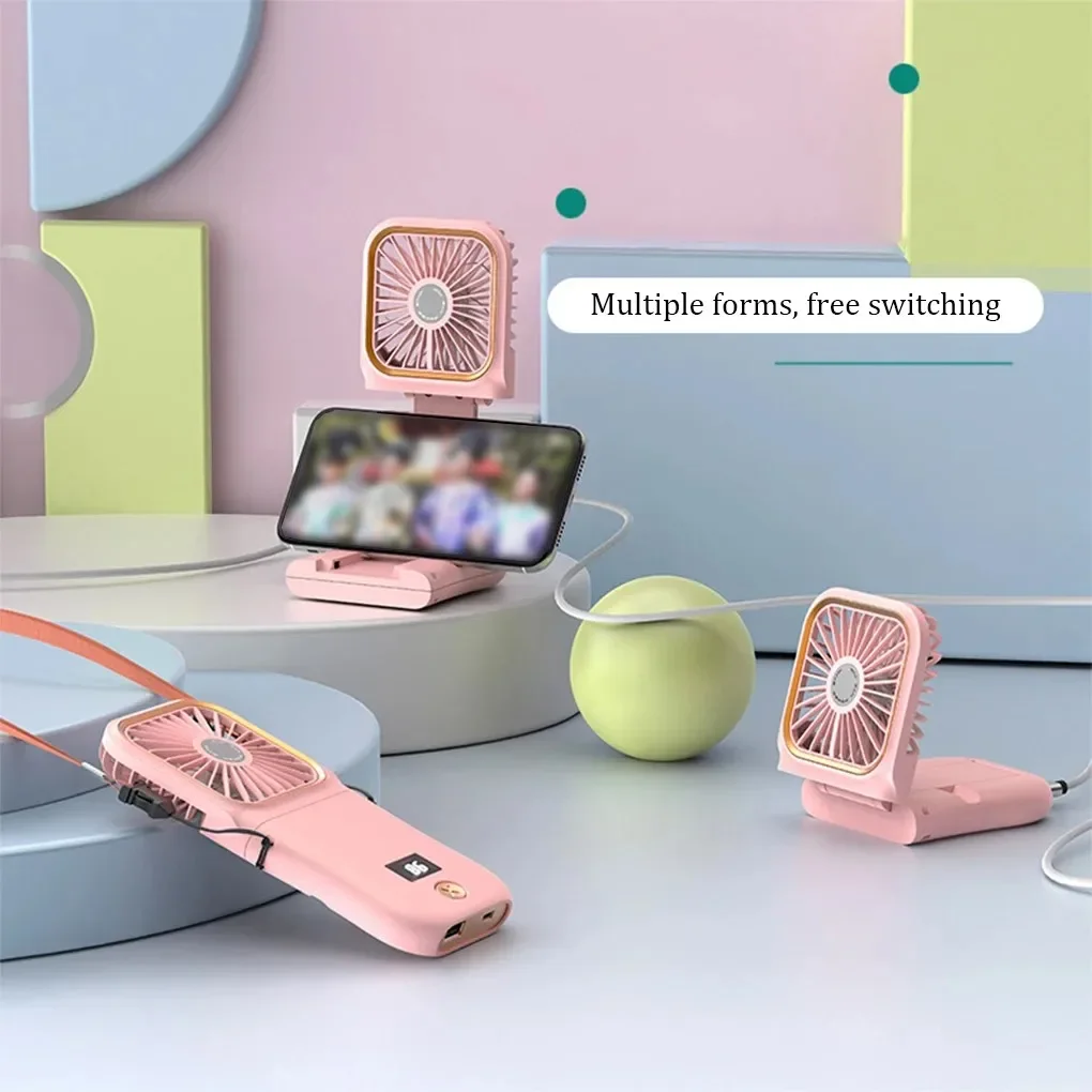 Hanging Neck Fans Mini Portable Folding USB Charging 3000mAh Power Bank Portable Handheld Desktop Multi Function Fan
Hanging Neck Fans Mini Portable Folding USB Charging 3000mAh Power Bank Portable Handheld Desktop Multi Function Fan
