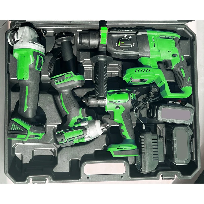 Wholesale Electric Tool Set Professional 18v Brushless Drill Battery Cordless Drill Electric Tool Combination Set
Wholesale Electric Tool Set Professional 18v Brushless Drill Battery Cordless Drill Electric Tool Combination Set