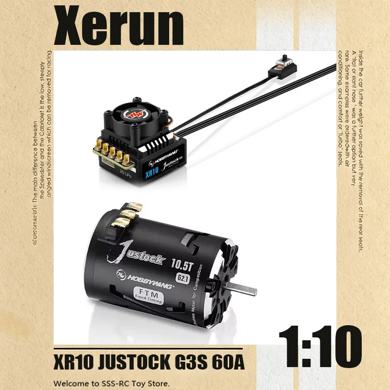 In-Stock Hobbywing Xerun Xr10 Justock G3s 60a Inductive Brushless Motor Controller, Suitable For 1/10 Scale Remote Drifting Cars
In-Stock Hobbywing Xerun Xr10 Justock G3s 60a Inductive Brushless Motor Controller, Suitable For 1/10 Scale Remote Drifting Cars