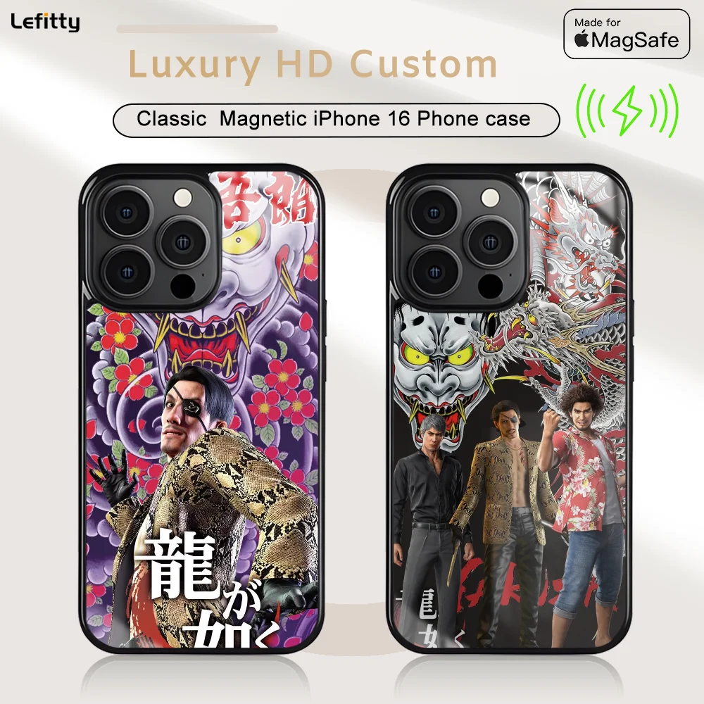 Goro Majima Yakuza Phone Case For iPhone 16 15 14 13 12 11 Pro Max Plus Mini Magnetic Magsafe Wireless Charging Cover
Goro Majima Yakuza Phone Case For iPhone 16 15 14 13 12 11 Pro Max Plus Mini Magnetic Magsafe Wireless Charging Cover