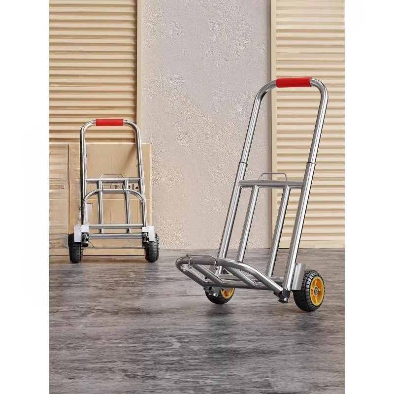 Pulling cargo cart, flat plate, household cargo handler, pulling express express goods trolley, tool cart
Pulling cargo cart, flat plate, household cargo handler, pulling express express goods trolley, tool cart