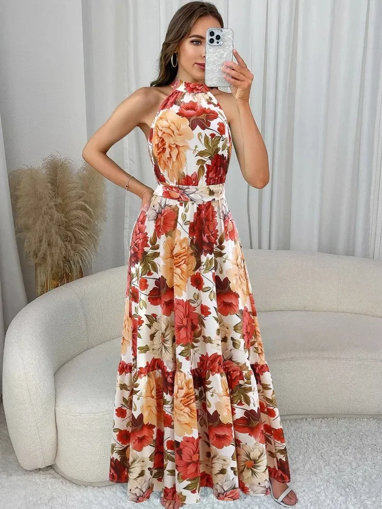 Elegant African Dresses For Women Dashiki Summer Spring Maxi Dress Ladies Traditional African Clothing Fairy Long Dress
Elegant African Dresses For Women Dashiki Summer Spring Maxi Dress Ladies Traditional African Clothing Fairy Long Dress