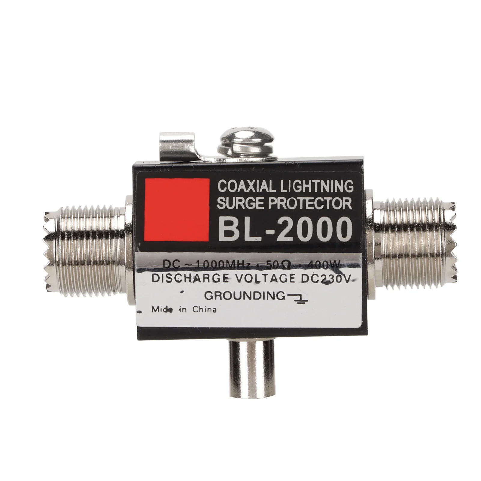 BL‑2000 Coaxial Surge Protector PL259 Female to PL259 Female Coaxial Arrestor
BL‑2000 Coaxial Surge Protector PL259 Female to PL259 Female Coaxial Arrestor