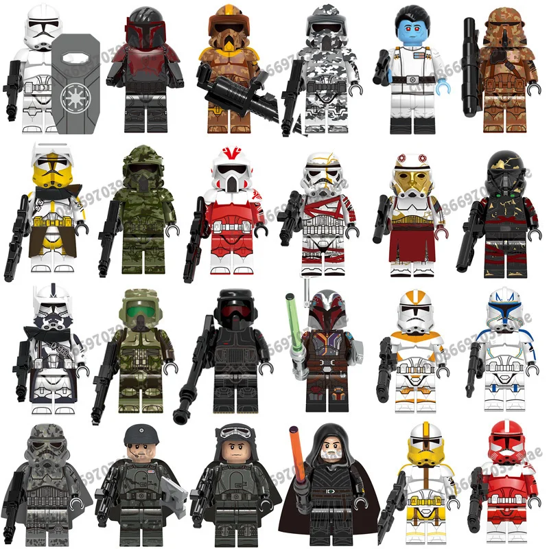 Hot Toys Star Wars Clone Troopers Imperial Stormtrooper 501st Regiment Mini Robot Figure Toy Bricks Assembling Doll Present
Hot Toys Star Wars Clone Troopers Imperial Stormtrooper 501st Regiment Mini Robot Figure Toy Bricks Assembling Doll Present