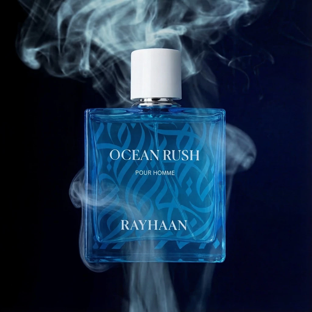 RAYHAAN Ocean Rush Eau de Parfum 100 мл для мужчин, свежий акватический аромат с нотами бергамота, лаванды, амбры и мускуса, стойкий, для любого случая.
RAYHAAN Ocean Rush Eau de Parfum 100 мл для мужчин, свежий акватический аромат с нотами бергамота, лаванды, амбры и мускуса, стойкий, для любого случая.
