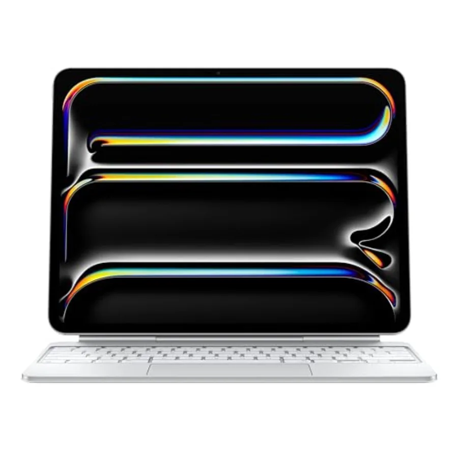 Magic Keyboard Case for M4 and M5: aluminum black built-in trackpad and function row for great typing experience
Magic Keyboard Case for M4 and M5: aluminum black built-in trackpad and function row for great typing experience
