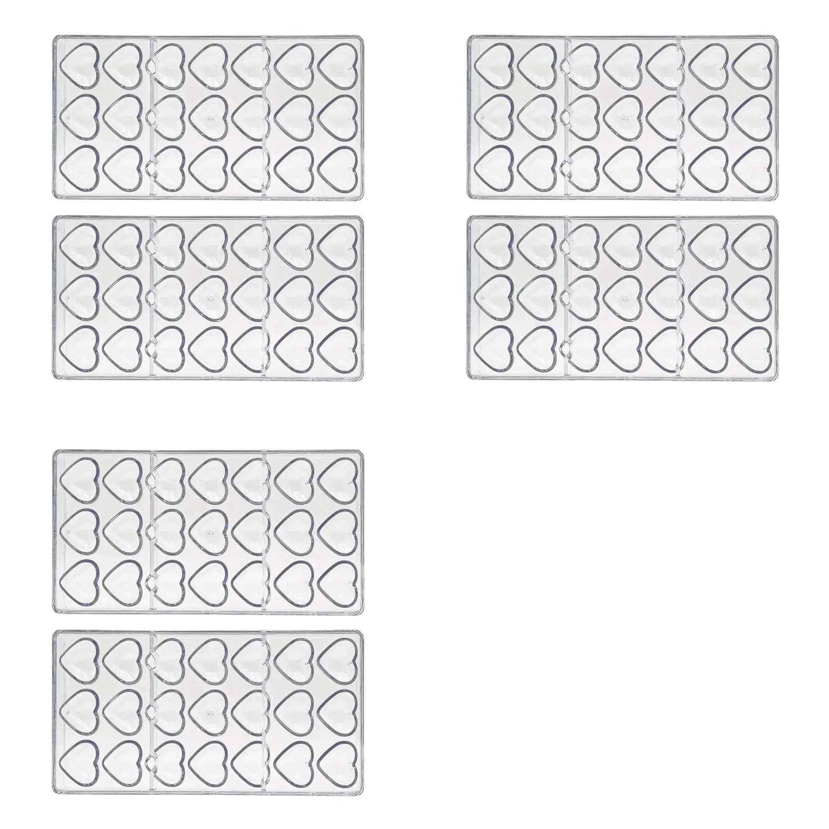 JHD 6PCS Polycarbonate Chocolates Mould Professional Molds For Candy Bar Mold Confectionery Easter Baking
JHD 6PCS Polycarbonate Chocolates Mould Professional Molds For Candy Bar Mold Confectionery Easter Baking