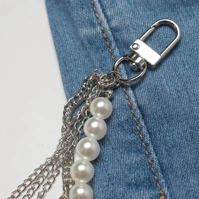 Multi-Layer Harajuku Hip Hop Pearl Butterfly Chain Belt Jeans Pants Chain for girl Ins Goth Aesthetic Accessories
Multi-Layer Harajuku Hip Hop Pearl Butterfly Chain Belt Jeans Pants Chain for girl Ins Goth Aesthetic Accessories