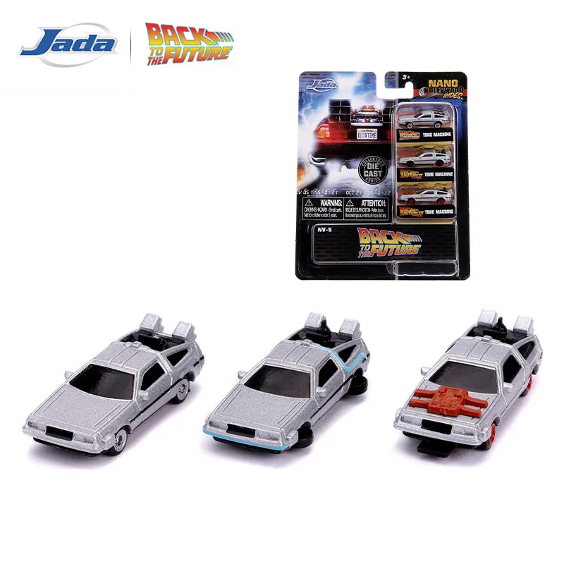 JADA 1/65 DMC-12 DeLorean DMC I II III Back To The Future Time Machine Mr.Fusion Diecast Toy Vehicle Car Model
JADA 1/65 DMC-12 DeLorean DMC I II III Back To The Future Time Machine Mr.Fusion Diecast Toy Vehicle Car Model