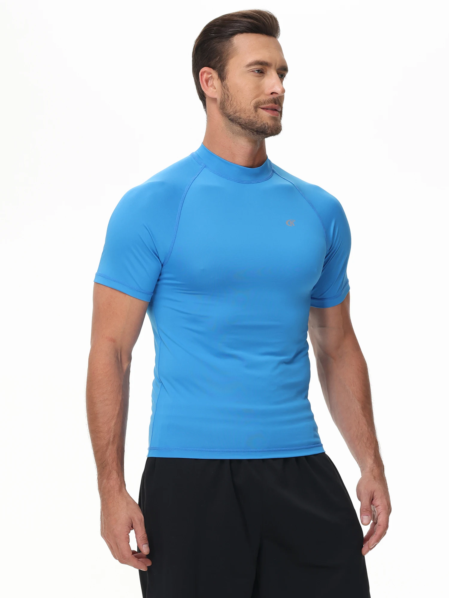 Mens Compression Rash Vest UPF 50+ Rash Guard Short Sleeve Swim Shirts Body Building Lightweight Quick Dry Surfing Gym Workout
Mens Compression Rash Vest UPF 50+ Rash Guard Short Sleeve Swim Shirts Body Building Lightweight Quick Dry Surfing Gym Workout