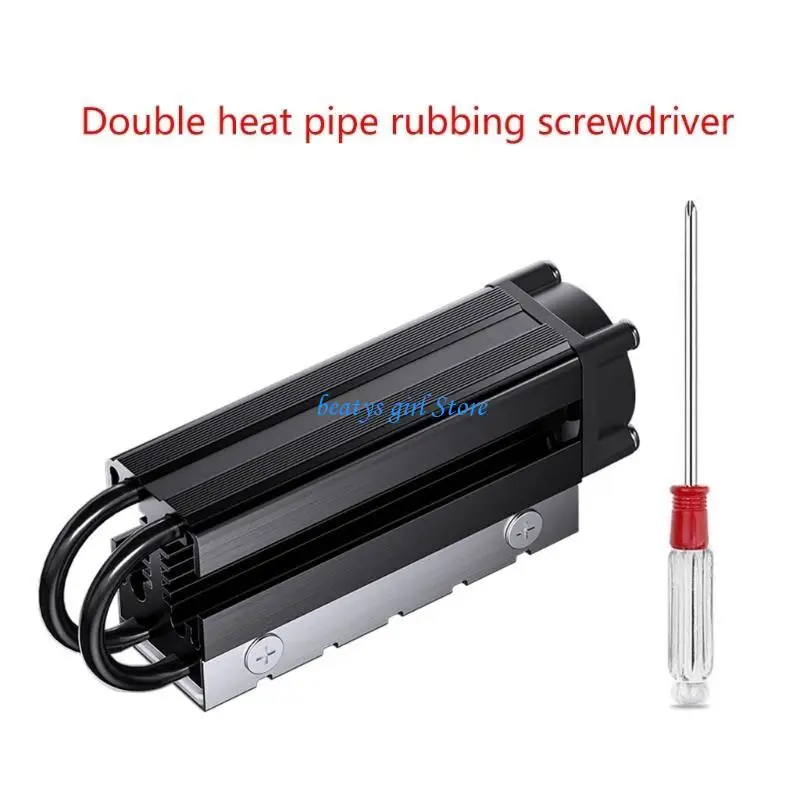 C7AB Keep Cooling 2280 Heatsink 2 Heat Pipe Silicones Thermal SSD Cooling Device Prevent Overheating and Extend Lifespans
C7AB Keep Cooling 2280 Heatsink 2 Heat Pipe Silicones Thermal SSD Cooling Device Prevent Overheating and Extend Lifespans