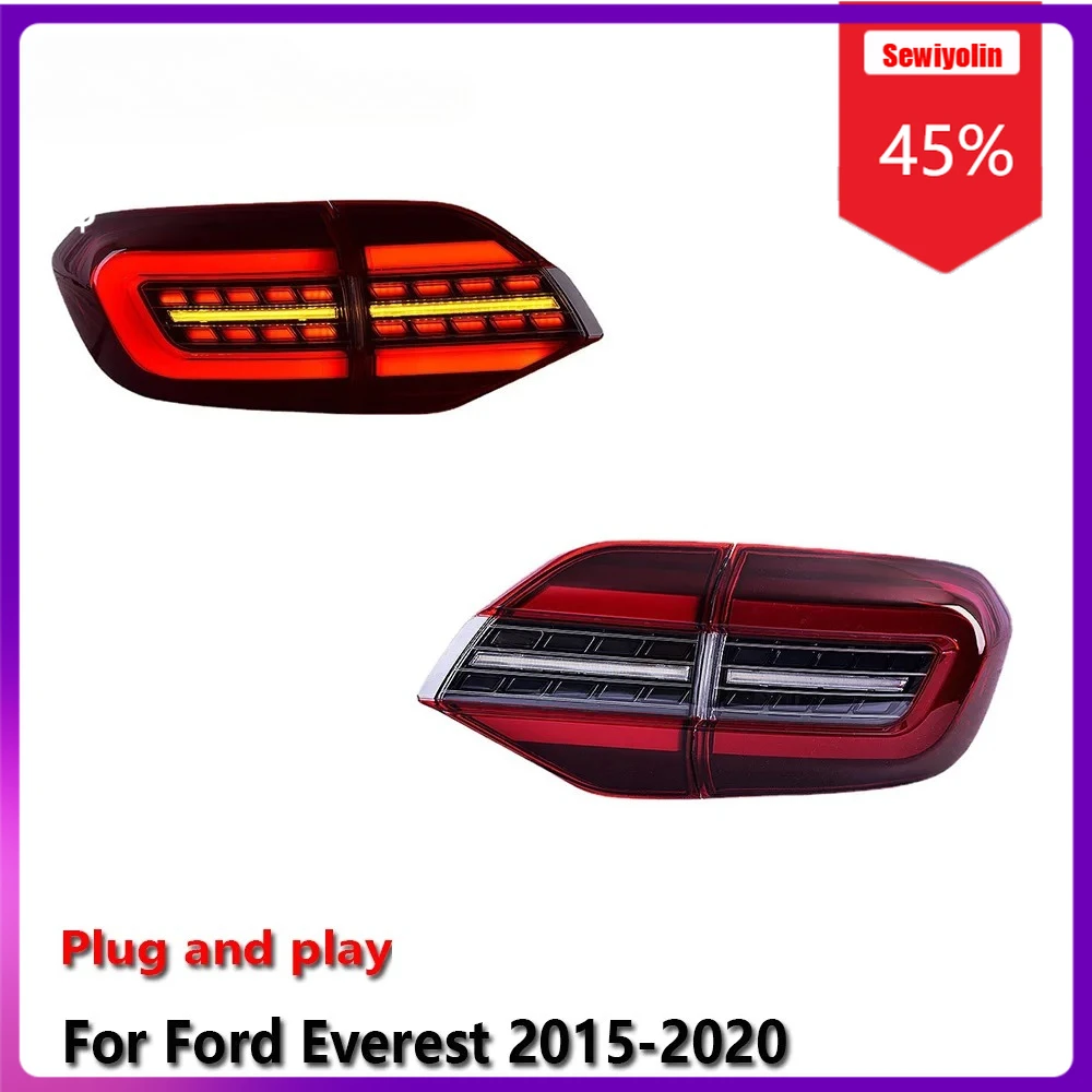 Автомобильные светодиодные лампы Sewiyolin в сборе для Ford Everest 2015-2020, автоматические противотуманные фары DRL, стоп-сигнал, указатель поворота
Автомобильные светодиодные лампы Sewiyolin в сборе для Ford Everest 2015-2020, автоматические противотуманные фары DRL, стоп-сигнал, указатель поворота