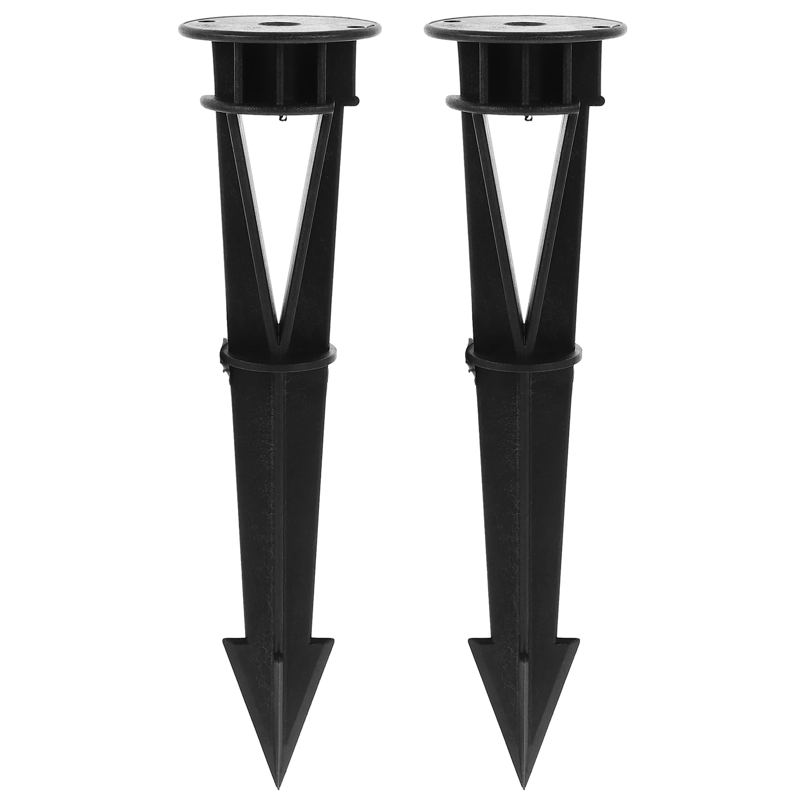 2 Pcs LED Ground Stakes 50x210mm Plastic Solar Light Spikes Durable Weatherproof Outdoor L scaping Accessories Garden Decor 
2 Pcs LED Ground Stakes 50x210mm Plastic Solar Light Spikes Durable Weatherproof Outdoor L scaping Accessories Garden Decor