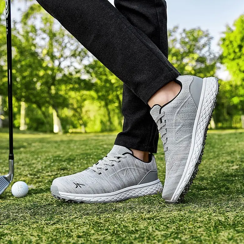 Men's Outdoor Lawn Professional Sports Shoes Lightweight Breathable Trainers Non-slip Wearable Golf Shoes
Men's Outdoor Lawn Professional Sports Shoes Lightweight Breathable Trainers Non-slip Wearable Golf Shoes