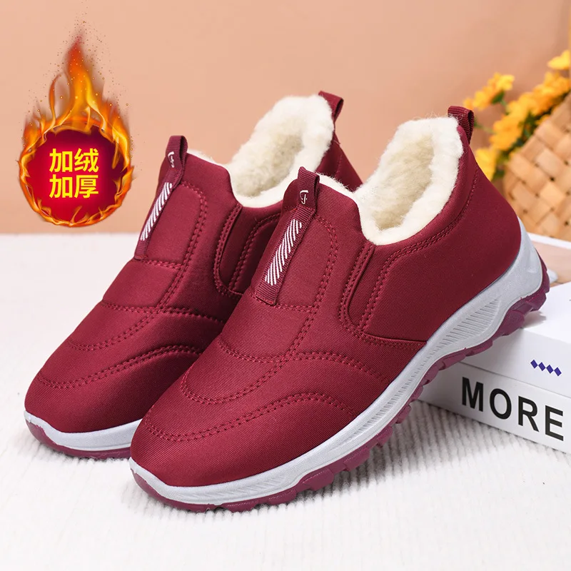 2025 Winter New Velvet Warm Thick Cotton Shoes Women's Shoes Short Sleeves Versatile Women's Boots Couple's Men's Shoes
2025 Winter New Velvet Warm Thick Cotton Shoes Women's Shoes Short Sleeves Versatile Women's Boots Couple's Men's Shoes