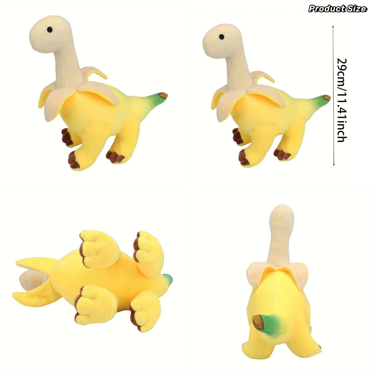 Peeled Banana Brontosaurus Plush Toy Playful Fruit Brontosaurus Dinosaur Plush Animal Vitality Dinosaur Simulation Brontosaurus
Peeled Banana Brontosaurus Plush Toy Playful Fruit Brontosaurus Dinosaur Plush Animal Vitality Dinosaur Simulation Brontosaurus