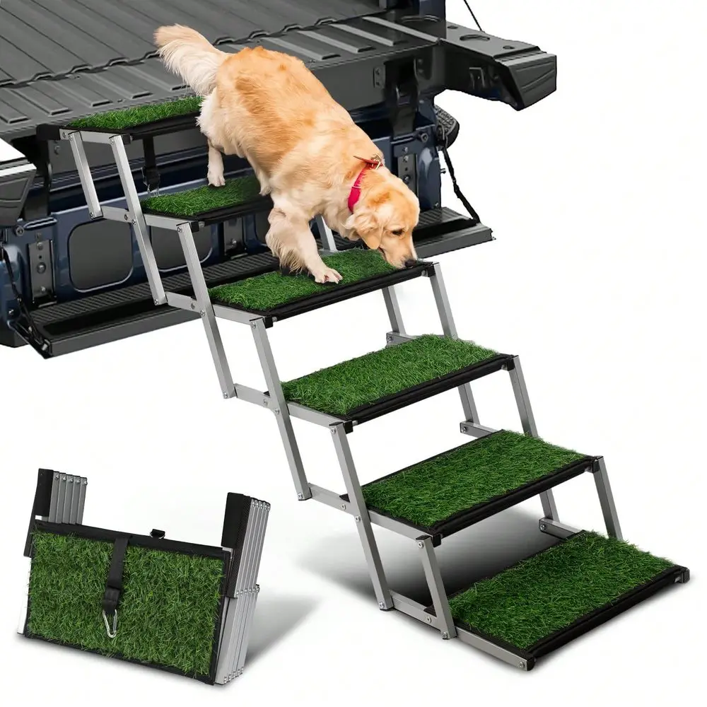 Heavy Duty Car Folding Step Stairs NonSlip Textured Surface, 200 Lbs Capacity, Portable SUV Truck RV Access Step Ladder For Out
Heavy Duty Car Folding Step Stairs NonSlip Textured Surface, 200 Lbs Capacity, Portable SUV Truck RV Access Step Ladder For Out