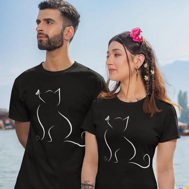 Футболка CaT, силуэт, любовник, одежда для владельца домашних животных, милый топ Feline для мамы и папы
Футболка CaT, силуэт, любовник, одежда для владельца домашних животных, милый топ Feline для мамы и папы