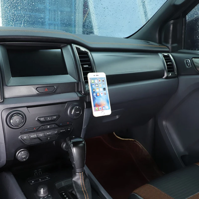 Автомобильные аксессуары для Ford Ranger Wiltrak 15-21, черный ABS, центральная консоль автомобиля, навигационный экран ниже держателя мобильного телефона, интерьер
Автомобильные аксессуары для Ford Ranger Wiltrak 15-21, черный ABS, центральная консоль автомобиля, навигационный экран ниже держателя мобильного телефона, интерьер