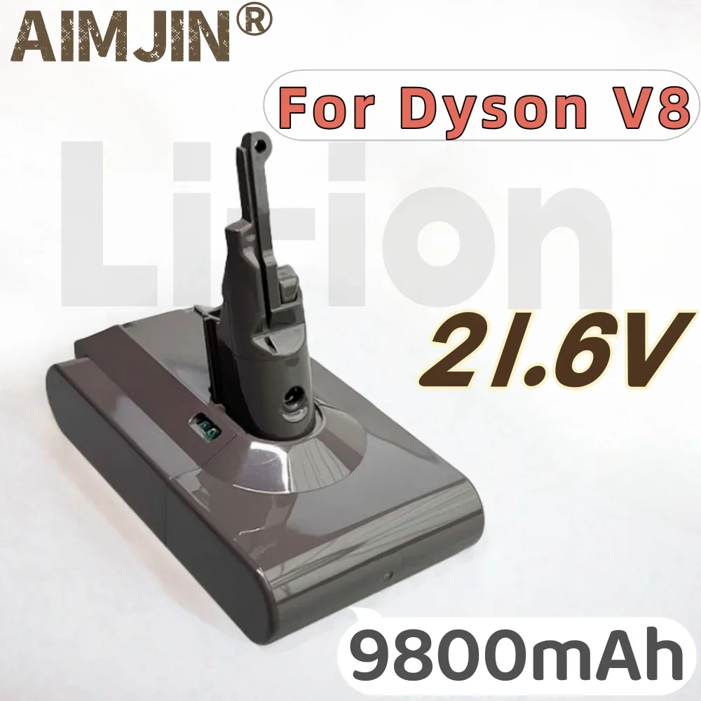 Сменный аккумулятор для Dyson V8 21,6 в 9800 мАч, батарея для пылесоса Dyson V8 Absolute, без шнура
Сменный аккумулятор для Dyson V8 21,6 в 9800 мАч, батарея для пылесоса Dyson V8 Absolute, без шнура