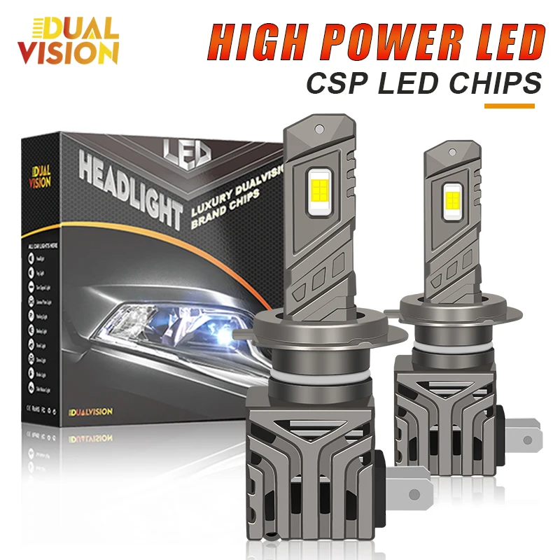 Dualvision H7 Led Headlights Canbus H8 H9 H11 9005 9006 HB3 HB4 Super Bright CSP Chips LED 6000K Wireless Mini Auto Fog Lamp
Dualvision H7 Led Headlights Canbus H8 H9 H11 9005 9006 HB3 HB4 Super Bright CSP Chips LED 6000K Wireless Mini Auto Fog Lamp