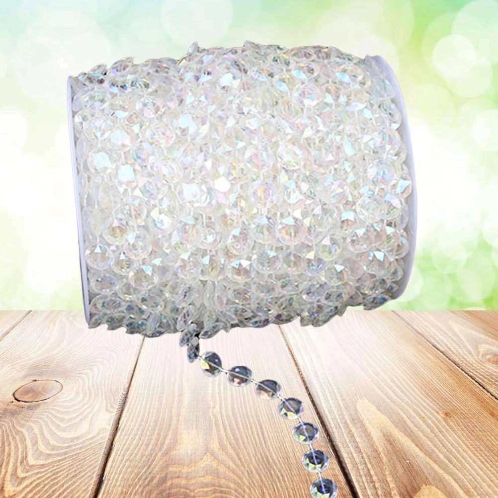 30M Clear Bead Strings Premium Acrylic Chains for Window Curtain Tree Decor Bead Strands Wedding Anniversary Engagement
30M Clear Bead Strings Premium Acrylic Chains for Window Curtain Tree Decor Bead Strands Wedding Anniversary Engagement