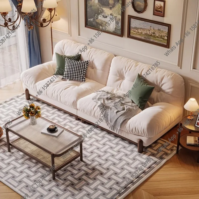 J Z Italian Pine Sofa, Retro Vertical Sofa With High-density Sponge And Velvet Fabric, Wooden Frame And Suede Material. X
J Z Italian Pine Sofa, Retro Vertical Sofa With High-density Sponge And Velvet Fabric, Wooden Frame And Suede Material. X