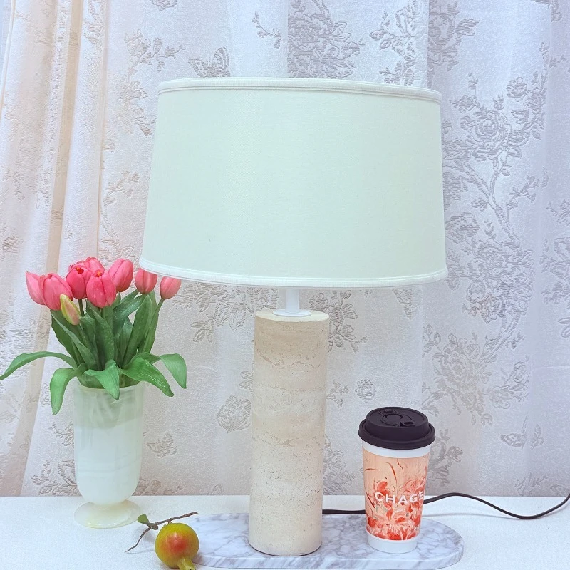 Nordic Wabi Sabi Natural Travertine Table Lamp Ambient Light for Living Room Study Hotel Homestay Bedroom Bedside
Nordic Wabi Sabi Natural Travertine Table Lamp Ambient Light for Living Room Study Hotel Homestay Bedroom Bedside