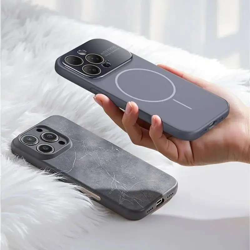 Luxury Business Matte Magsafe Transparent Phone Case For iPhone 16 15 14 13 12 Pro Max 17 Pro Magnetic Shockproof Bumper Cover
Luxury Business Matte Magsafe Transparent Phone Case For iPhone 16 15 14 13 12 Pro Max 17 Pro Magnetic Shockproof Bumper Cover