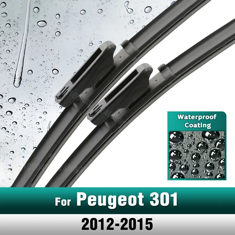 Silicone & rubber Front Wiper Blades Set For Peugeot 301 2012 - 2015 Windshield Windscreen Window Brush 24"+16"
Silicone & rubber Front Wiper Blades Set For Peugeot 301 2012 - 2015 Windshield Windscreen Window Brush 24"+16"