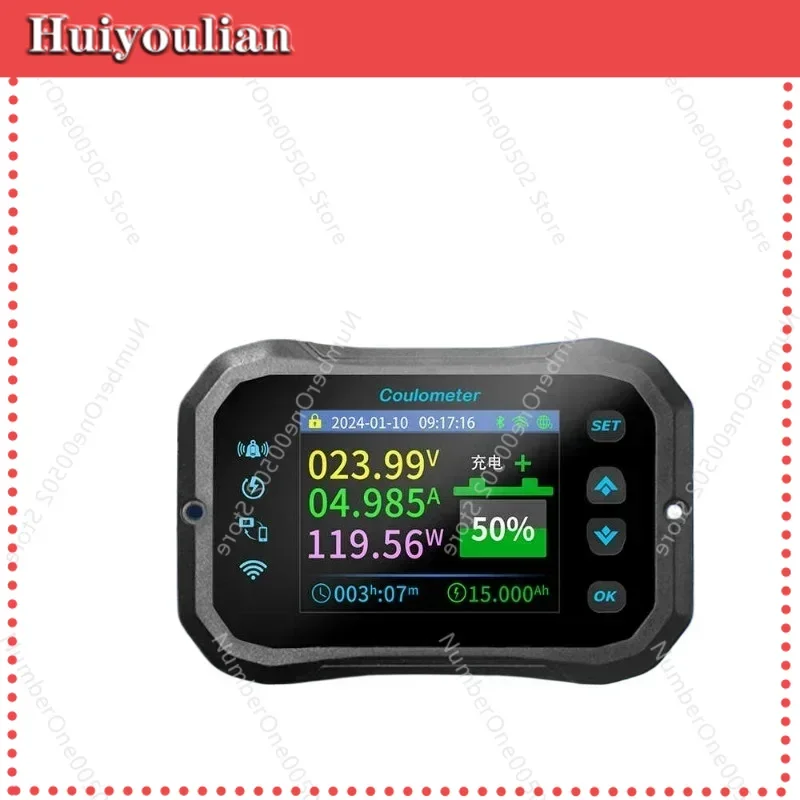 KM-F Series WIFI Version Remote RV Special Coulometers for Home Energy Storage Battery Capacity Monitor
KM-F Series WIFI Version Remote RV Special Coulometers for Home Energy Storage Battery Capacity Monitor