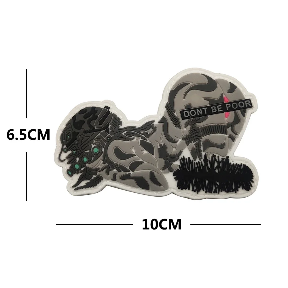 3D Pvc Badge Soft Rubber Night Vision Instrument Sexy Beauty DONT BE POOR Backpack Patch Tactical Armband Military Patch
3D Pvc Badge Soft Rubber Night Vision Instrument Sexy Beauty DONT BE POOR Backpack Patch Tactical Armband Military Patch