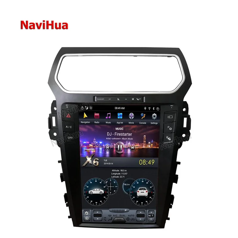 NAVIHUA For Ford Explorer Android Car Radio Stereo For Tesla Screen Head Unit Monitor Auto GPS Navigation 4+64GB MP5 Player
NAVIHUA For Ford Explorer Android Car Radio Stereo For Tesla Screen Head Unit Monitor Auto GPS Navigation 4+64GB MP5 Player