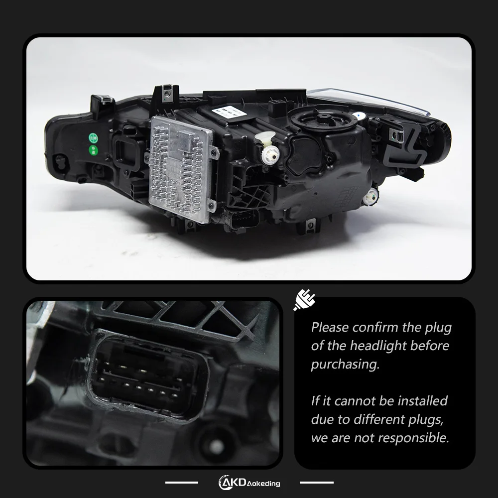 Auto Parts For BMW 3 Series F30 Headlights 2013-2019 latest Styling LED DRL Signal Lamp Dual Projector Car Accesorios Modified
Auto Parts For BMW 3 Series F30 Headlights 2013-2019 latest Styling LED DRL Signal Lamp Dual Projector Car Accesorios Modified