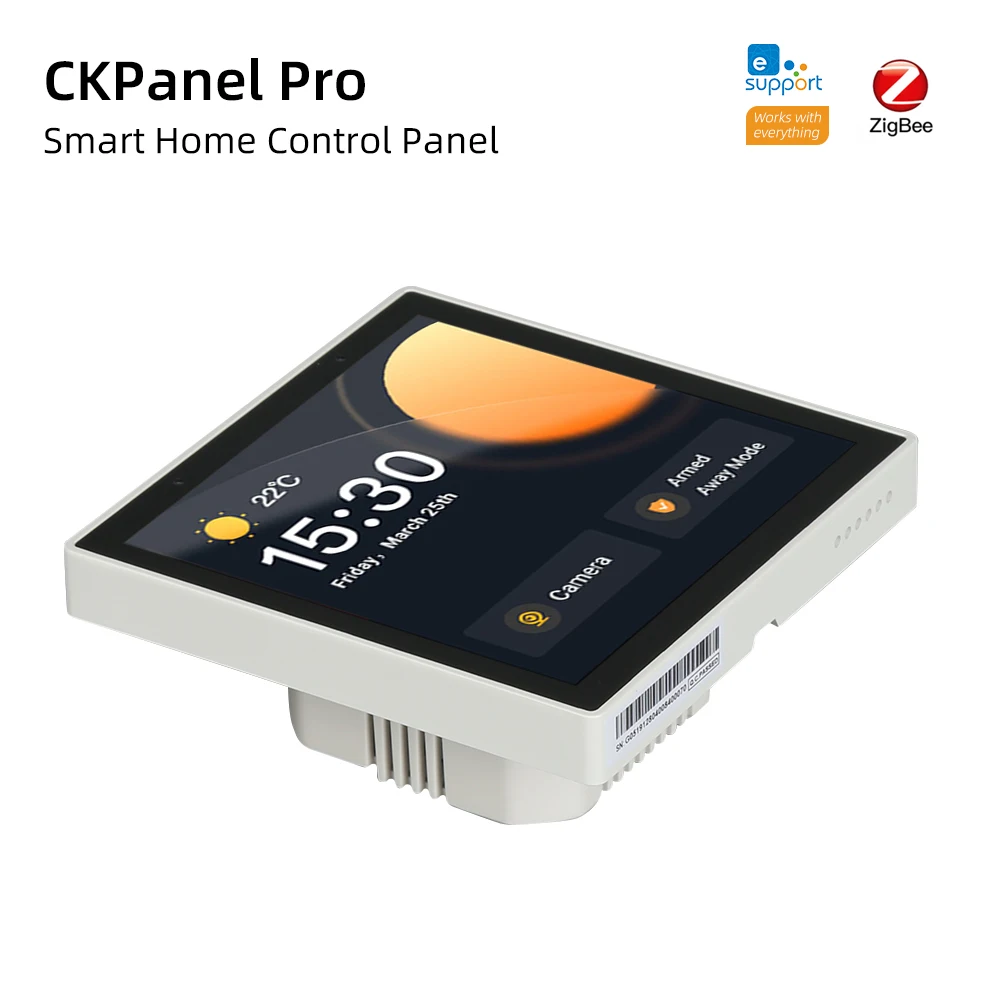 New CKPanel Smart Home Control Panel Scene Wall Switch Thermostat Built-In Zigbee3.0 Gateway For Alexa Home
New CKPanel Smart Home Control Panel Scene Wall Switch Thermostat Built-In Zigbee3.0 Gateway For Alexa Home