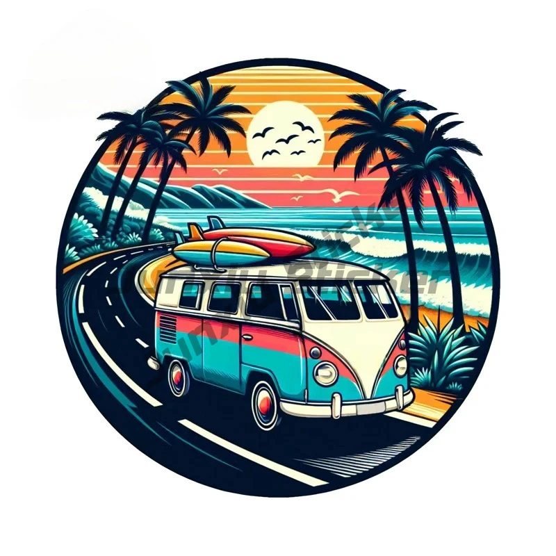 Retro Style Vanlife Car Sticker Cool Personality RV Cartoon Fish Boat Decal Waterproof Vinyl Car Exterior Accessories
Retro Style Vanlife Car Sticker Cool Personality RV Cartoon Fish Boat Decal Waterproof Vinyl Car Exterior Accessories