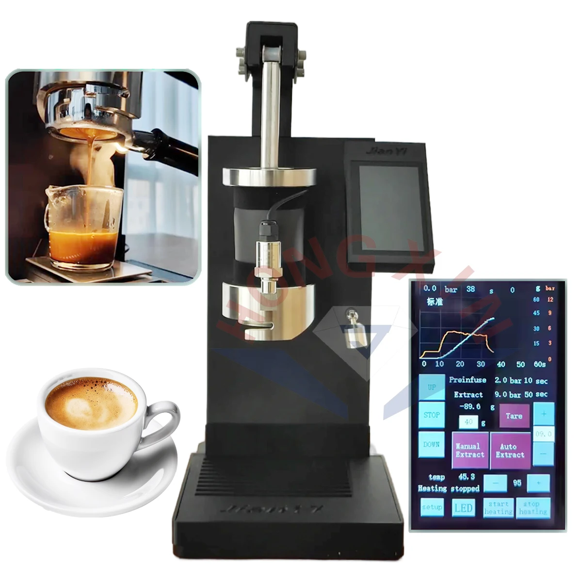 Commercial 58mm Lever Espresso Machine With PID Italian Small Manual Hand Press Smart E61 Home Espresso Coffee Maker Automatic
Commercial 58mm Lever Espresso Machine With PID Italian Small Manual Hand Press Smart E61 Home Espresso Coffee Maker Automatic