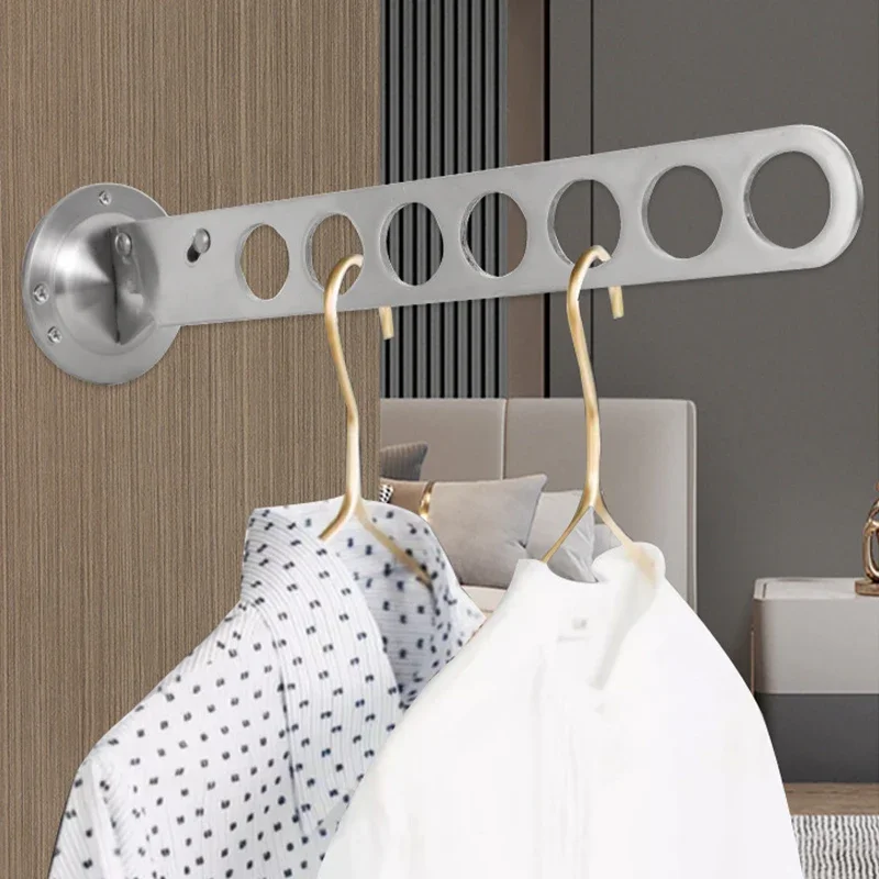 Drying Racks Stainless Steel Wall-mounted Folding Clothes Rail Adjustable Telescopic Clothes Hanger Multi-purpose
Drying Racks Stainless Steel Wall-mounted Folding Clothes Rail Adjustable Telescopic Clothes Hanger Multi-purpose