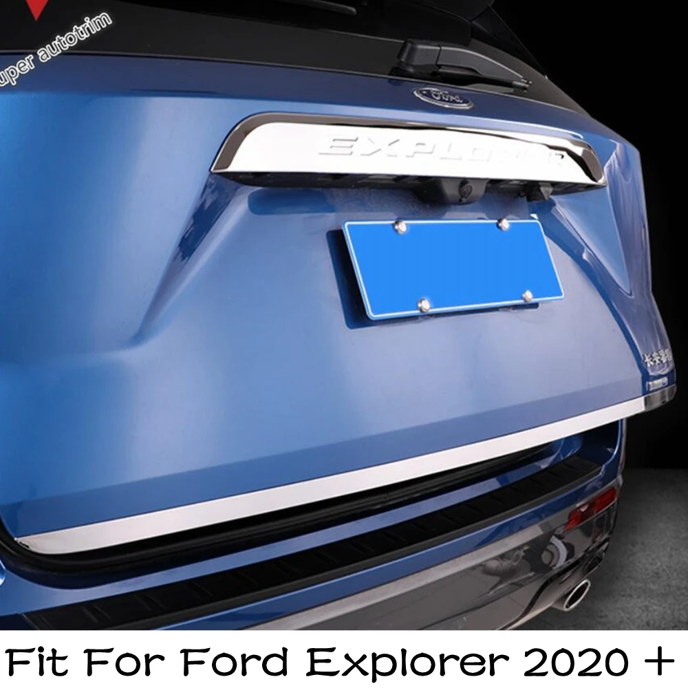 For Ford Explorer 2020 - 2023 Rear Trunk Tail Gate Door Molding Strip Decoration Cover Trim Stainless Steel Accessories Exterior
For Ford Explorer 2020 - 2023 Rear Trunk Tail Gate Door Molding Strip Decoration Cover Trim Stainless Steel Accessories Exterior