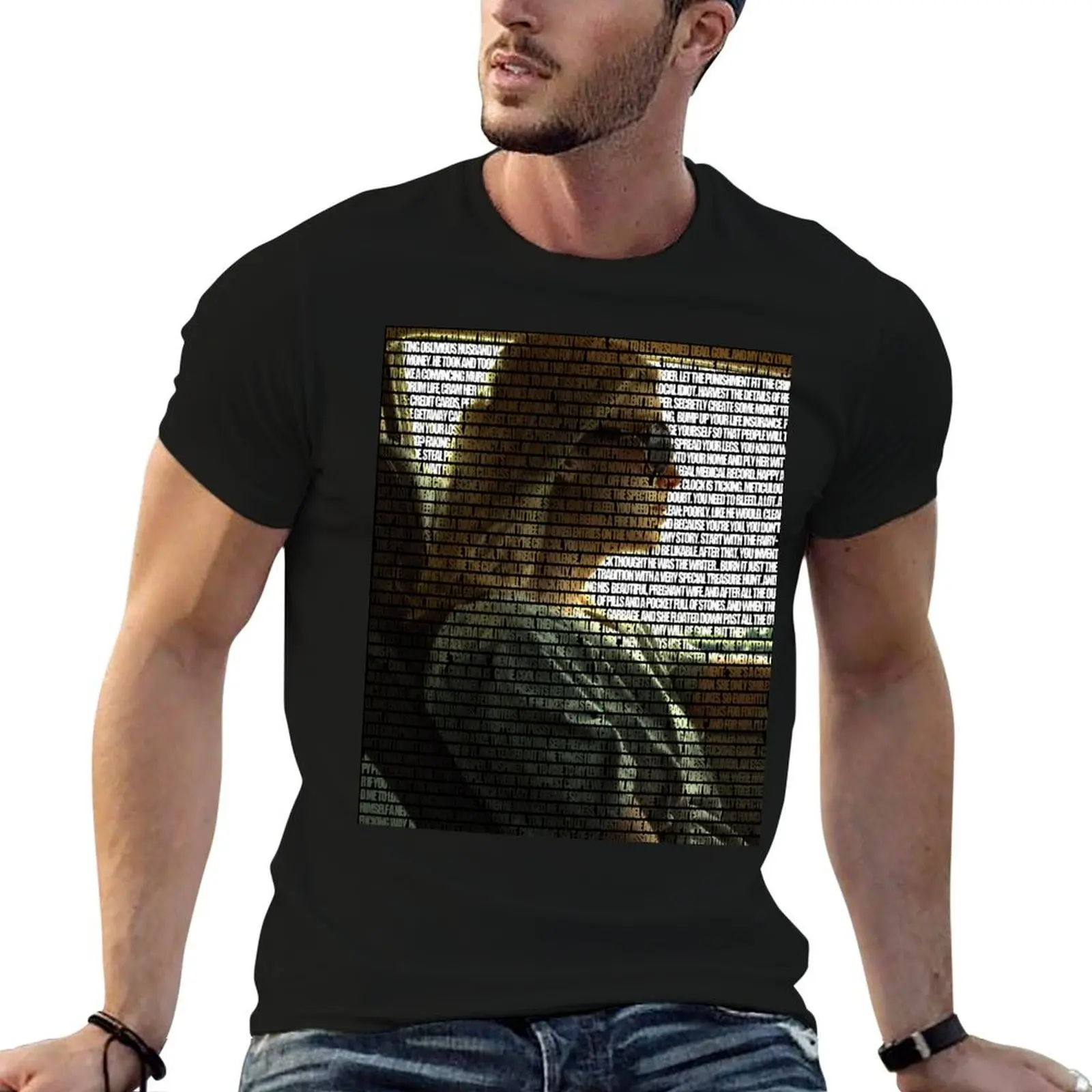 amy dunne - gone girl script T-Shirt cotton tshirt 100% t shirts for man slim fit T-Shirt
amy dunne - gone girl script T-Shirt cotton tshirt 100% t shirts for man slim fit T-Shirt