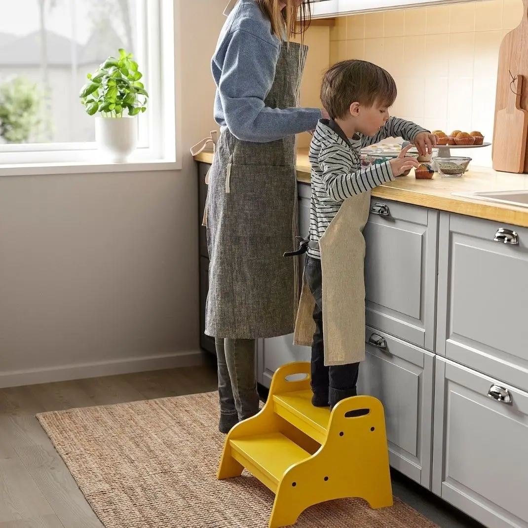 Детский табурет-ступенька — двухуровневая нескользящая подставка для ног в ванной комнате, регулируемая по высоте платформа для малышей
Детский табурет-ступенька — двухуровневая нескользящая подставка для ног в ванной комнате, регулируемая по высоте платформа для малышей