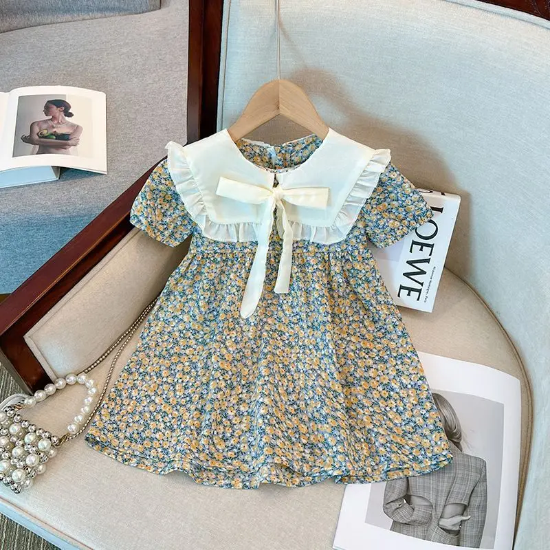 Baby Girl Dresses Summer Floral Bow Short Sleeve Girls Dresses Cute Cotton Girls Dresses Baby Clothes Girl
Baby Girl Dresses Summer Floral Bow Short Sleeve Girls Dresses Cute Cotton Girls Dresses Baby Clothes Girl 