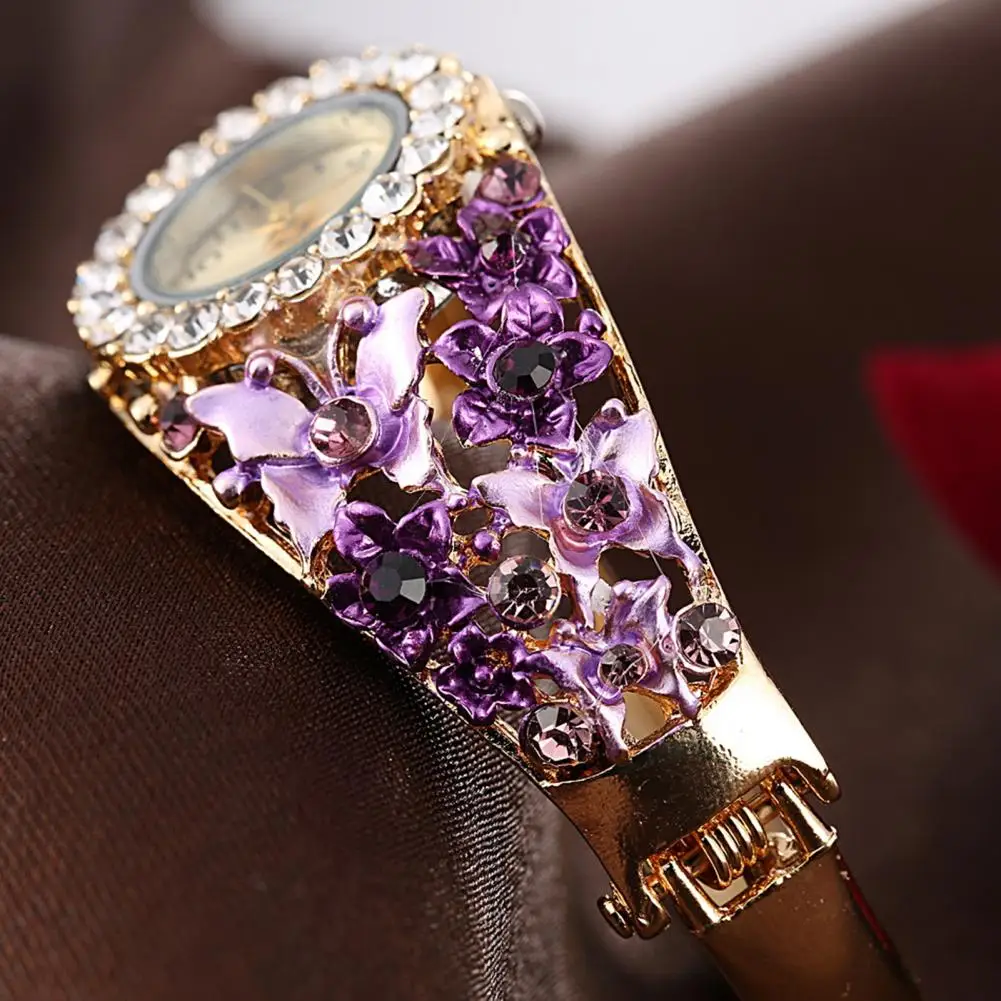 Women's Watches Stainless Steel Rhinestone Quartz Watch Women Fashion Flower Vintage Bangle Elegant Wristwatch zegarek damski
Women's Watches Stainless Steel Rhinestone Quartz Watch Women Fashion Flower Vintage Bangle Elegant Wristwatch zegarek damski