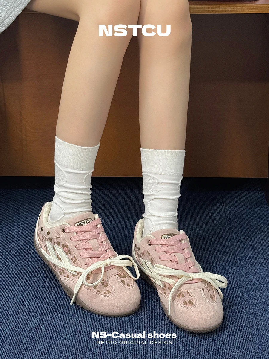 Lightweight Racing Shoes Women's New 2026 Thin Bottom Casual Sports Leisure Board Shoes Small Pink Leopard Dequn
Lightweight Racing Shoes Women's New 2026 Thin Bottom Casual Sports Leisure Board Shoes Small Pink Leopard Dequn