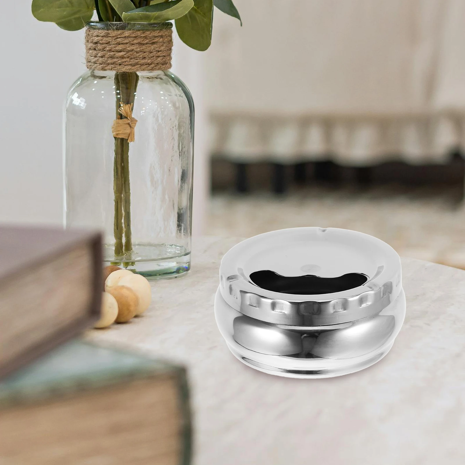 Automatic Ashtray for Cigarettes Outdoor Stainless Steel Decorative Portable Small Ash Tray Long Lasting Travel
Automatic Ashtray for Cigarettes Outdoor Stainless Steel Decorative Portable Small Ash Tray Long Lasting Travel