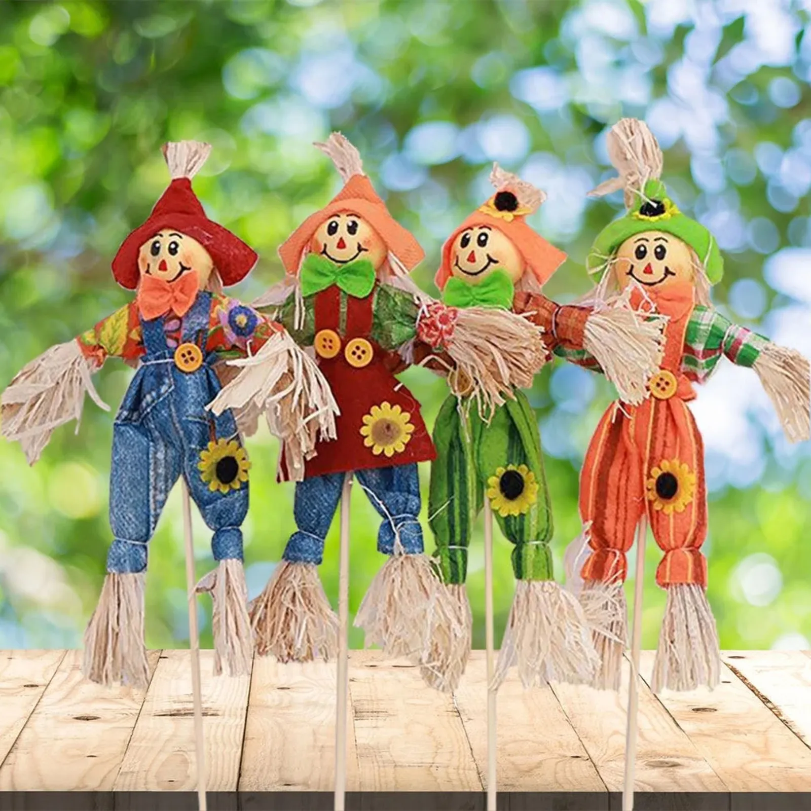 Random Color 1pc Halloween Decor Props Funny 30cm Scarecrow Ornament Rural Style Holiday Party Atmosphere Decor Accessories
Random Color 1pc Halloween Decor Props Funny 30cm Scarecrow Ornament Rural Style Holiday Party Atmosphere Decor Accessories