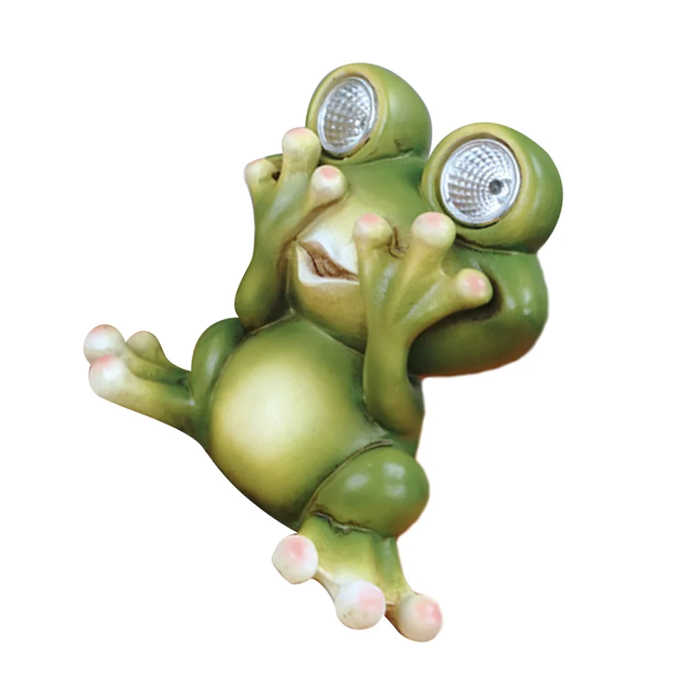 Solar Powered Frog Night Light Garden Decor Statue Decoration Lawn Animal Figurine Resin
Solar Powered Frog Night Light Garden Decor Statue Decoration Lawn Animal Figurine Resin
